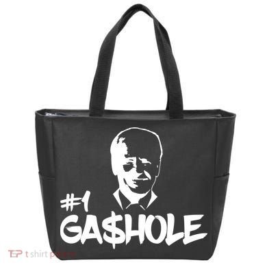Number One Gashole Funny Joe Biden Tote Bag