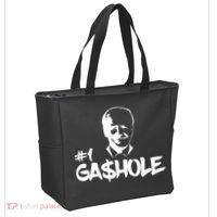 Number One Gashole Funny Joe Biden Tote Bag thumb 2