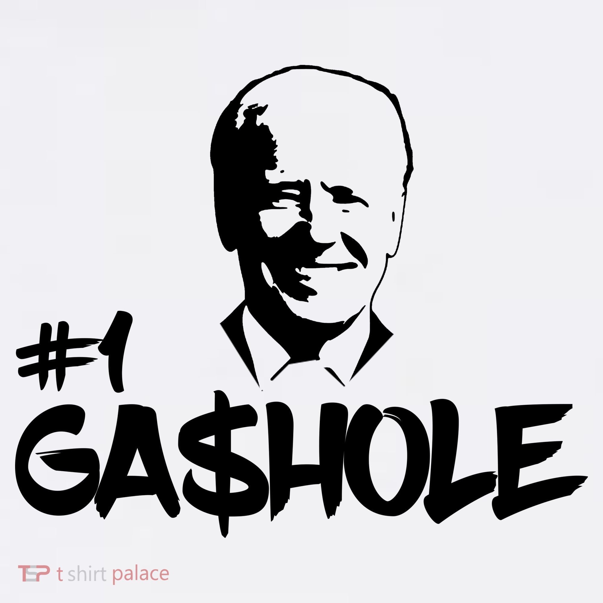 Number One Gashole Funny Joe Biden Doggie Tank