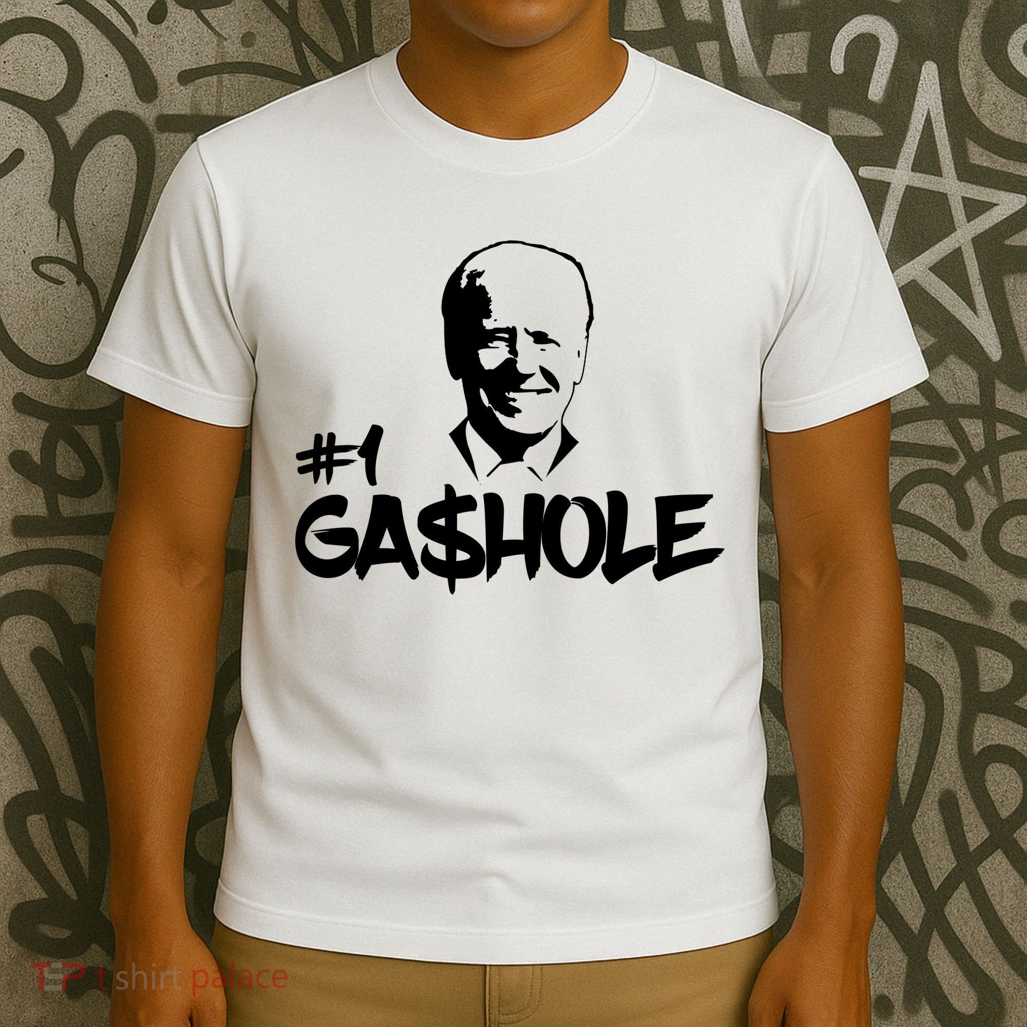 Number One Gashole Funny Joe Biden T-Shirt