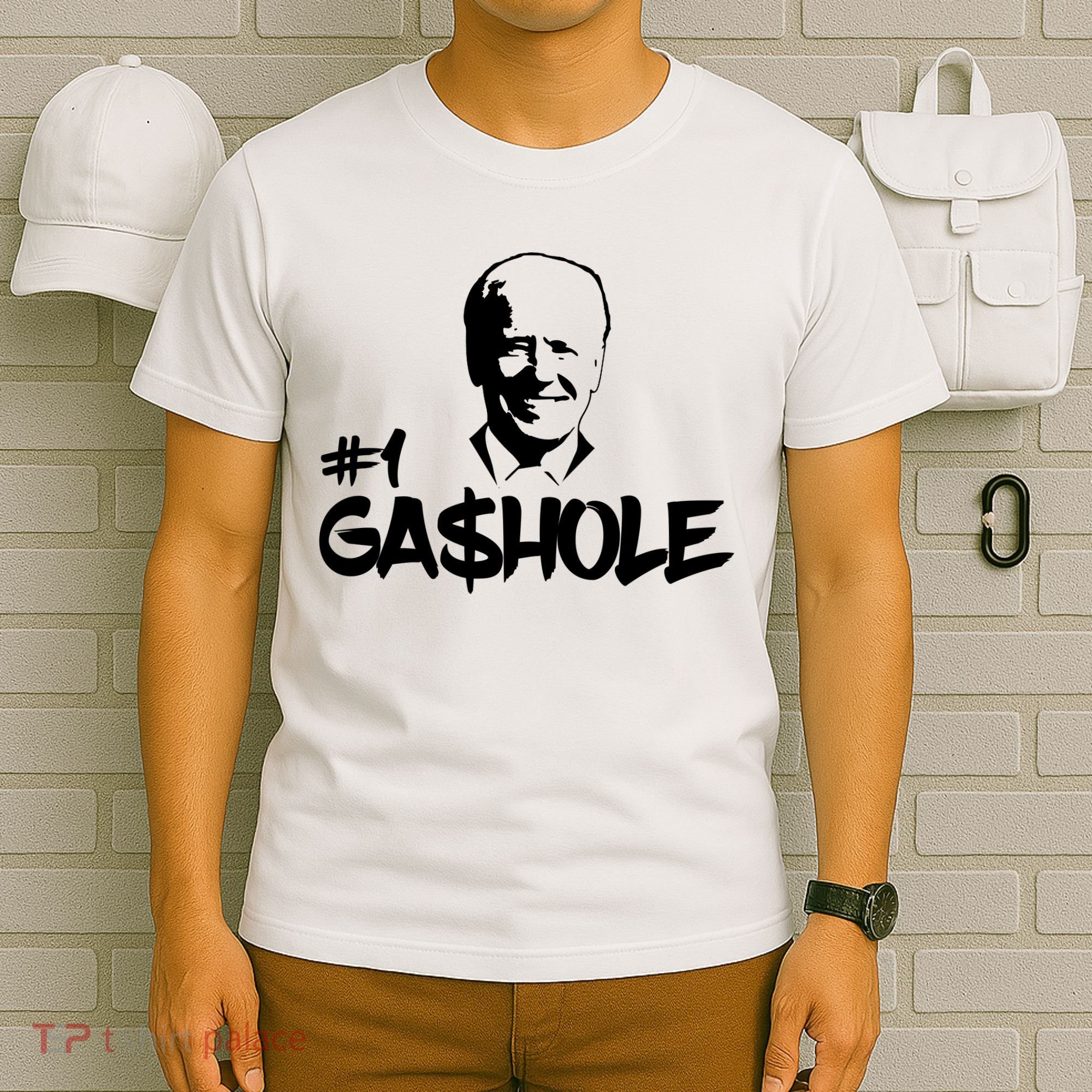 Number One Gashole Funny Joe Biden T-Shirt