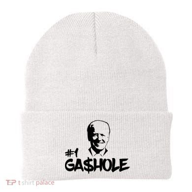 Number One Gashole Funny Joe Biden Beanie