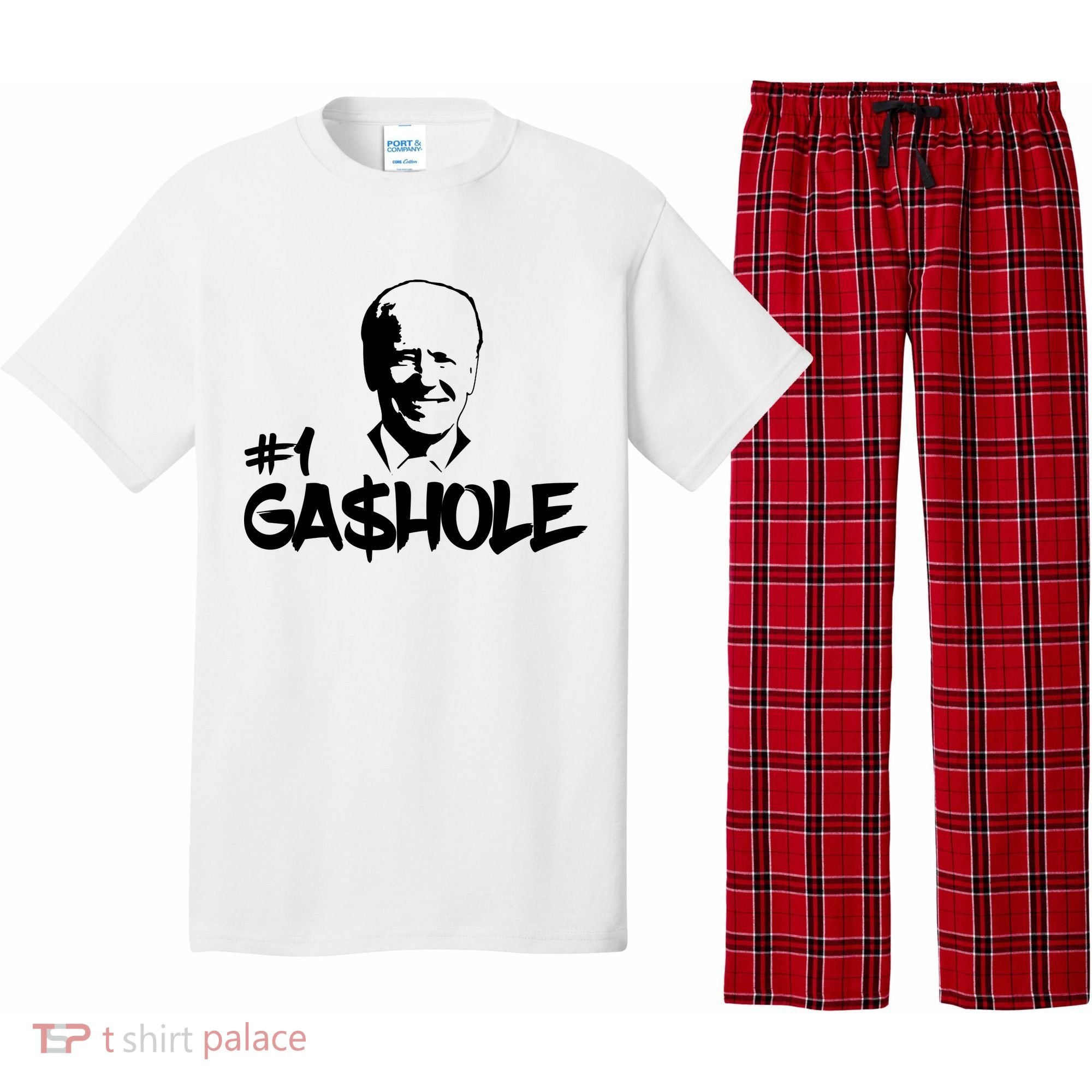 Number One Gashole Funny Joe Biden Pajama Set