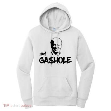 Number One Gashole Funny Joe Biden Women's Hoodie