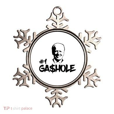Number One Gashole Funny Joe Biden Ornament