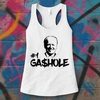 Number One Gashole Funny Joe Biden Women's Tank Top thumb 3