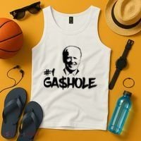 Number One Gashole Funny Joe Biden Tank Top thumb 4