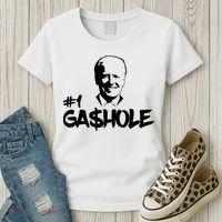 Number One Gashole Funny Joe Biden Women's T-Shirt thumb 3