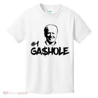 Number One Gashole Funny Joe Biden Kids T-Shirt thumb 0