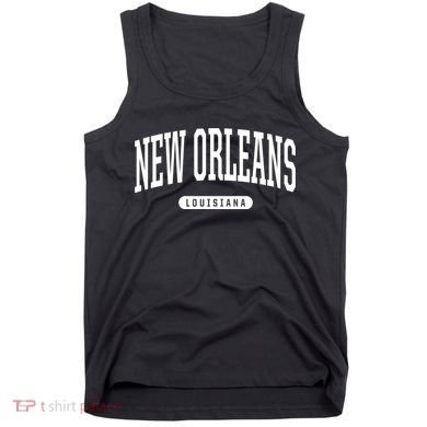 New Orleans Gift College University Style La Us Tank Top