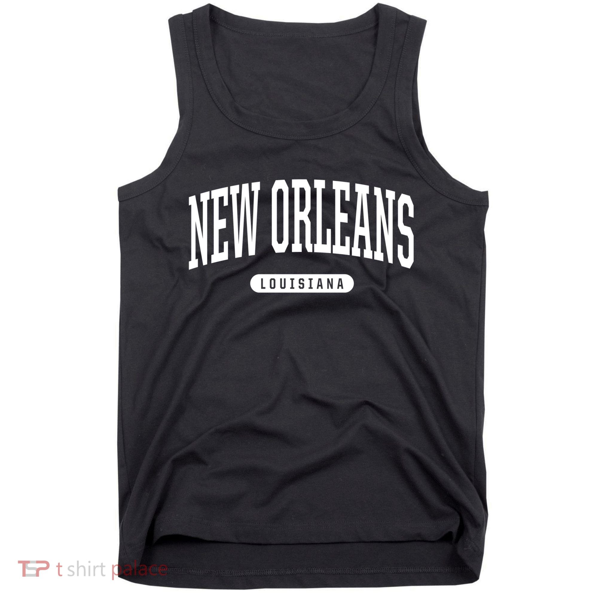 New Orleans Gift College University Style La Us Tank Top