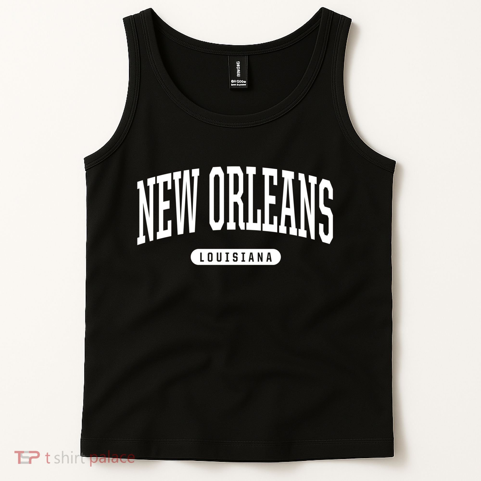 New Orleans Gift College University Style La Us Tank Top