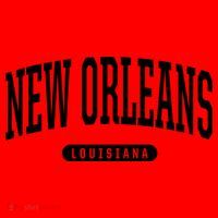 New Orleans Gift College University Style La Us Santa Hat thumb 1