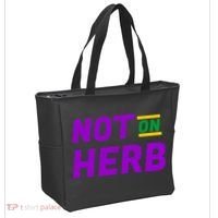 Not On Herb Funny Meme Tote Bag thumb 2