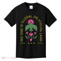No One Is Illegal On Stolen Land Kids T-Shirt thumb 0