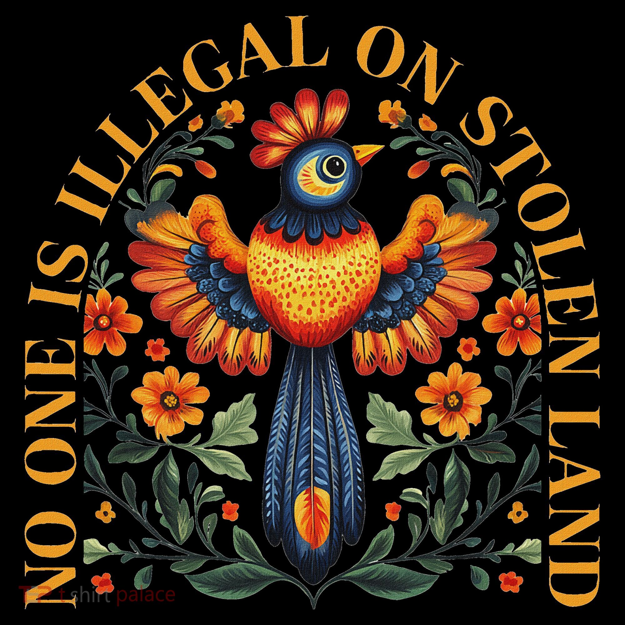 No One Is Illegal On Stolen Land Native Americans Women's Hoodie