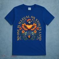 No One Is Illegal On Stolen Land Native Americans T-Shirt thumb 5