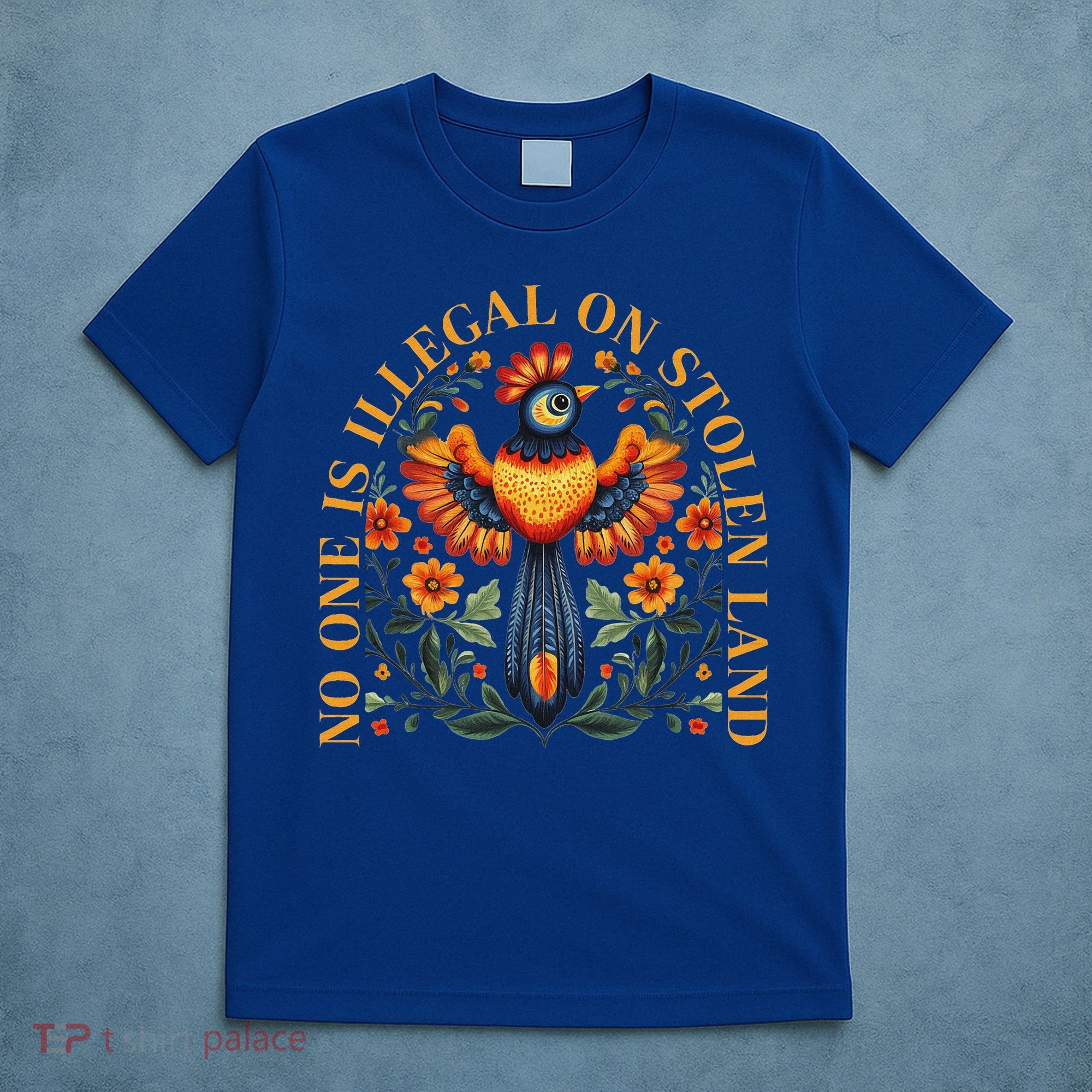 No One Is Illegal On Stolen Land Native Americans T-Shirt