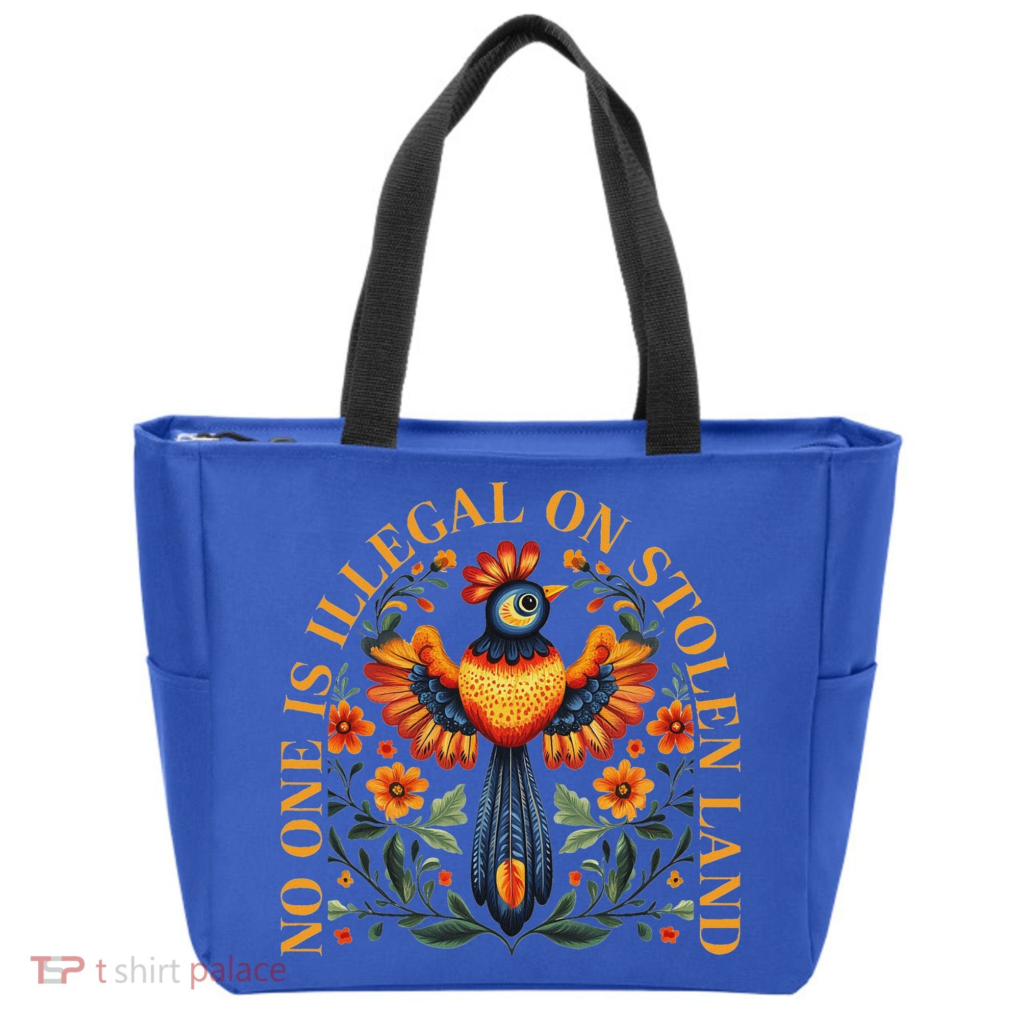 No One Is Illegal On Stolen Land Native Americans Tote Bag