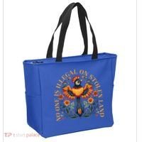 No One Is Illegal On Stolen Land Native Americans Tote Bag thumb 2
