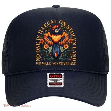 No One is Illegal on Stolen Land We Walk On Native Land Hat