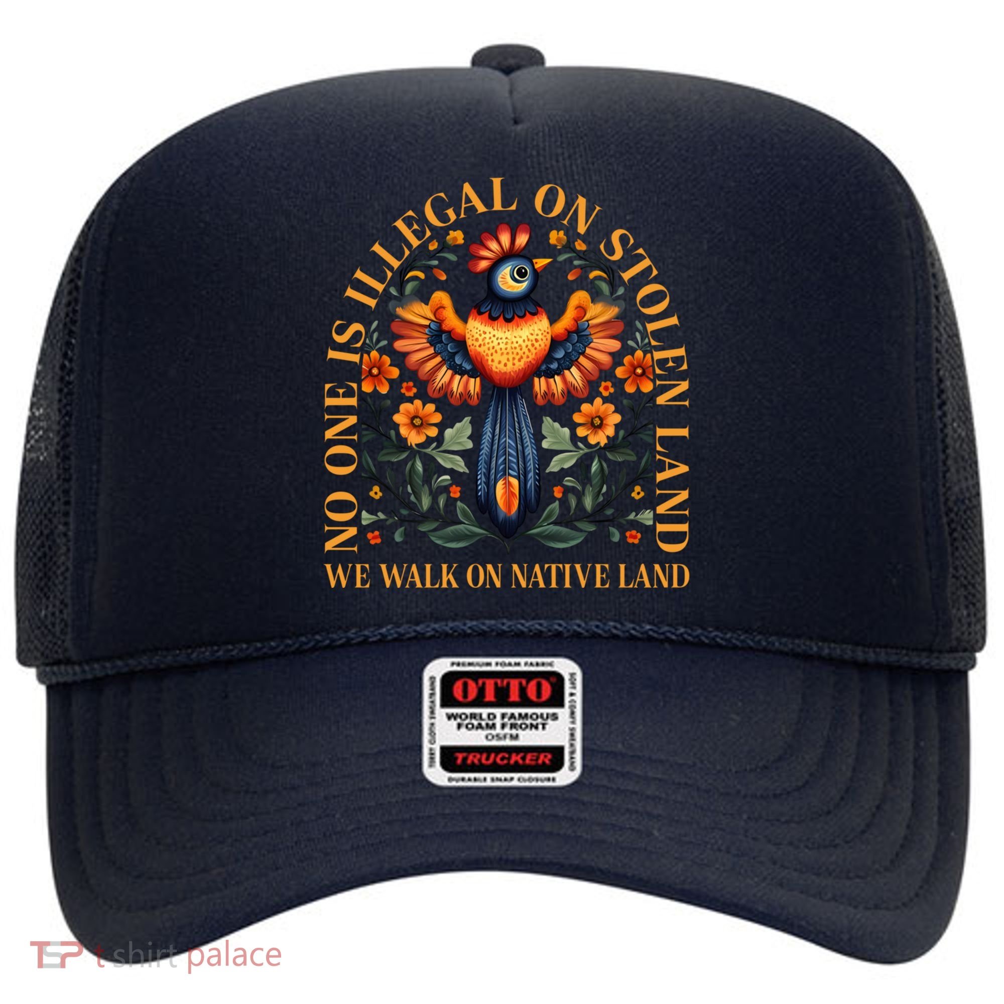 No One is Illegal on Stolen Land We Walk On Native Land Hat