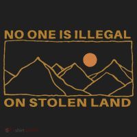 No One Is Illegal On Stolen Land Beanie thumb 2