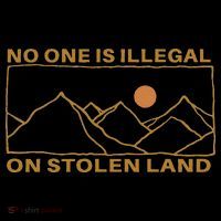 No One Is Illegal On Stolen Land Women's Hoodie thumb 2