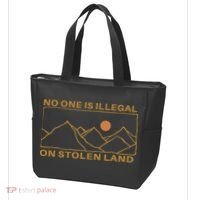 No One Is Illegal On Stolen Land Tote Bag thumb 3