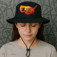 No One Is Illegal On Stolen Land Support Immigration Bucket Hat thumb 3