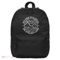 No One Is Illegal On Stolen Land Native Tribe 16 in Basic Backpack thumb 0