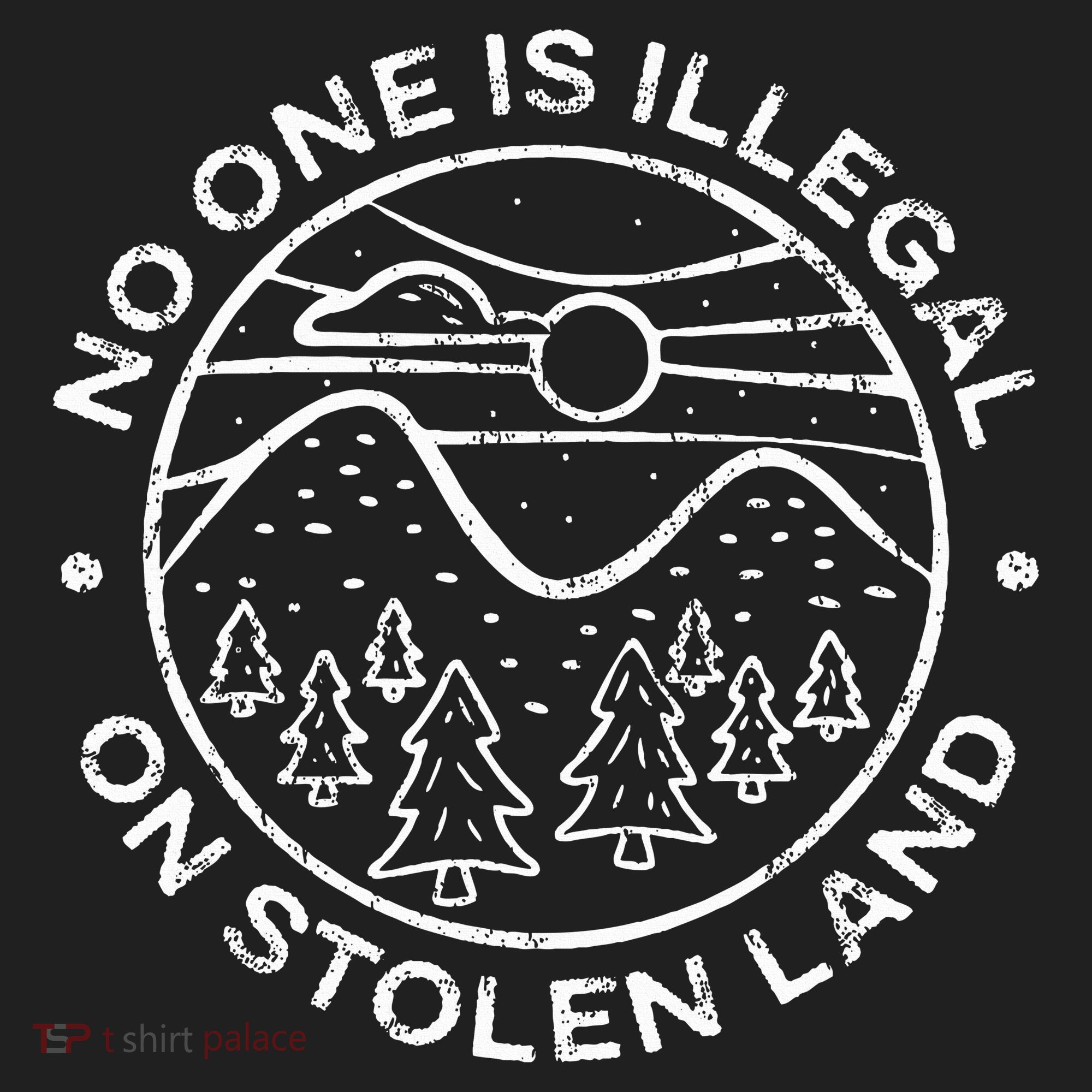 No One Is Illegal On Stolen Land Native Tribe Tumbler