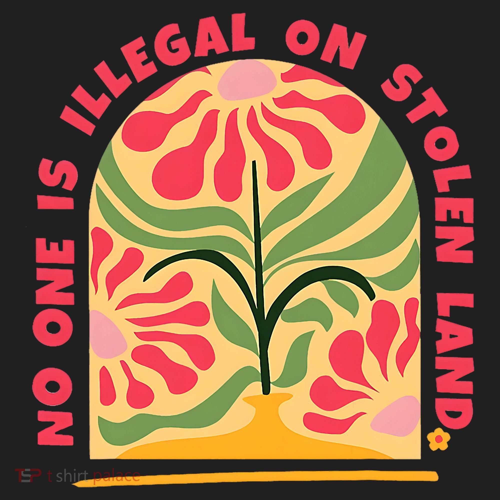 No One Is Illegal On Stolen Land Human Rights Immigration Beanie