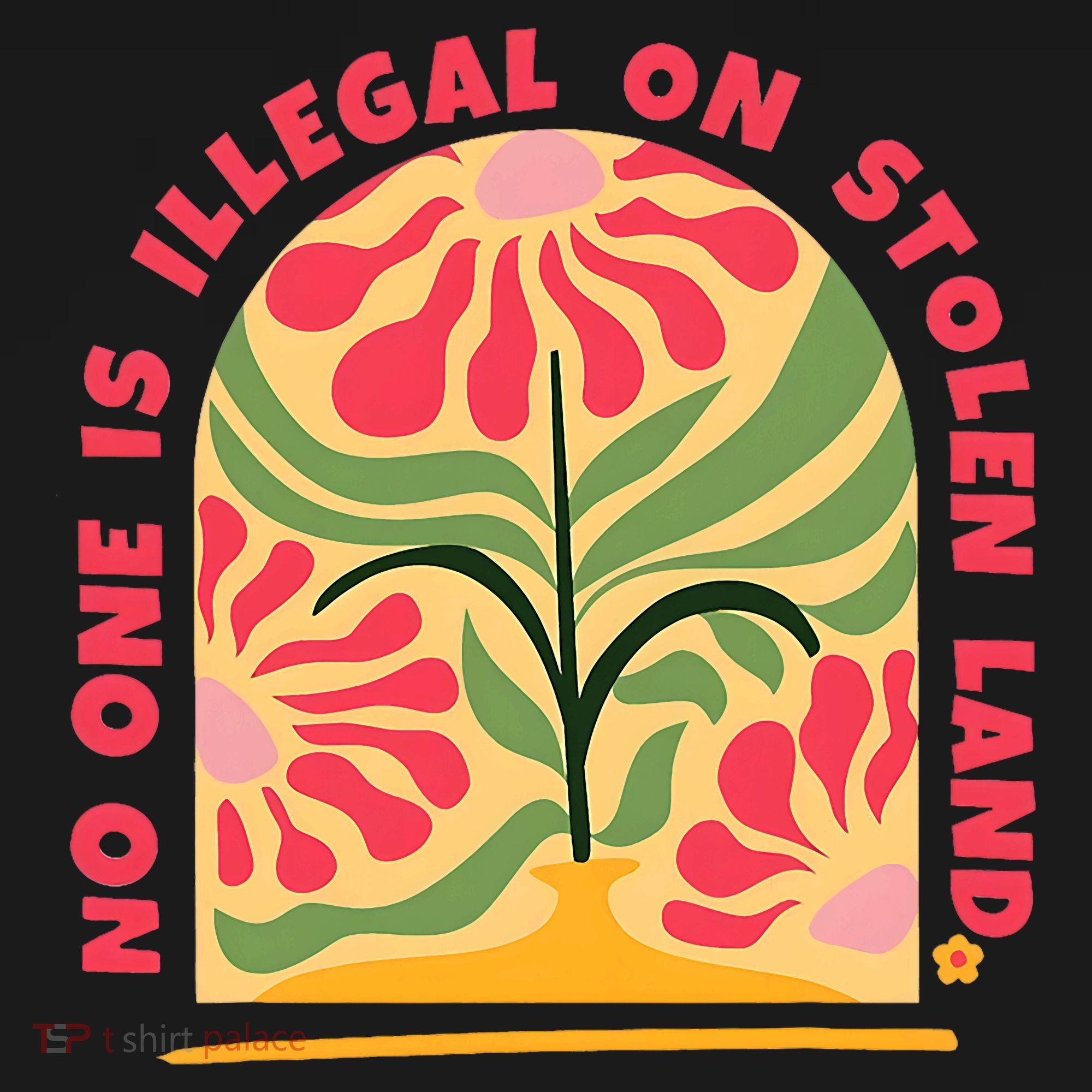 No One Is Illegal On Stolen Land Human Rights Immigration Women's Hoodie