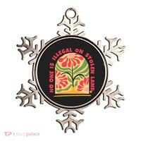No One Is Illegal On Stolen Land Human Rights Immigration Ornament thumb 0