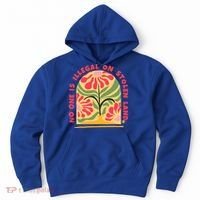 No One Is Illegal On Stolen Land Human Rights Immigration Hoodie thumb 0