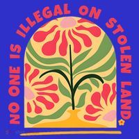 No One Is Illegal On Stolen Land Human Rights Immigration Women's Tank Top thumb 5