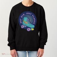 Not Old Just Classic Rollerskate Women's Sweatshirt thumb 0