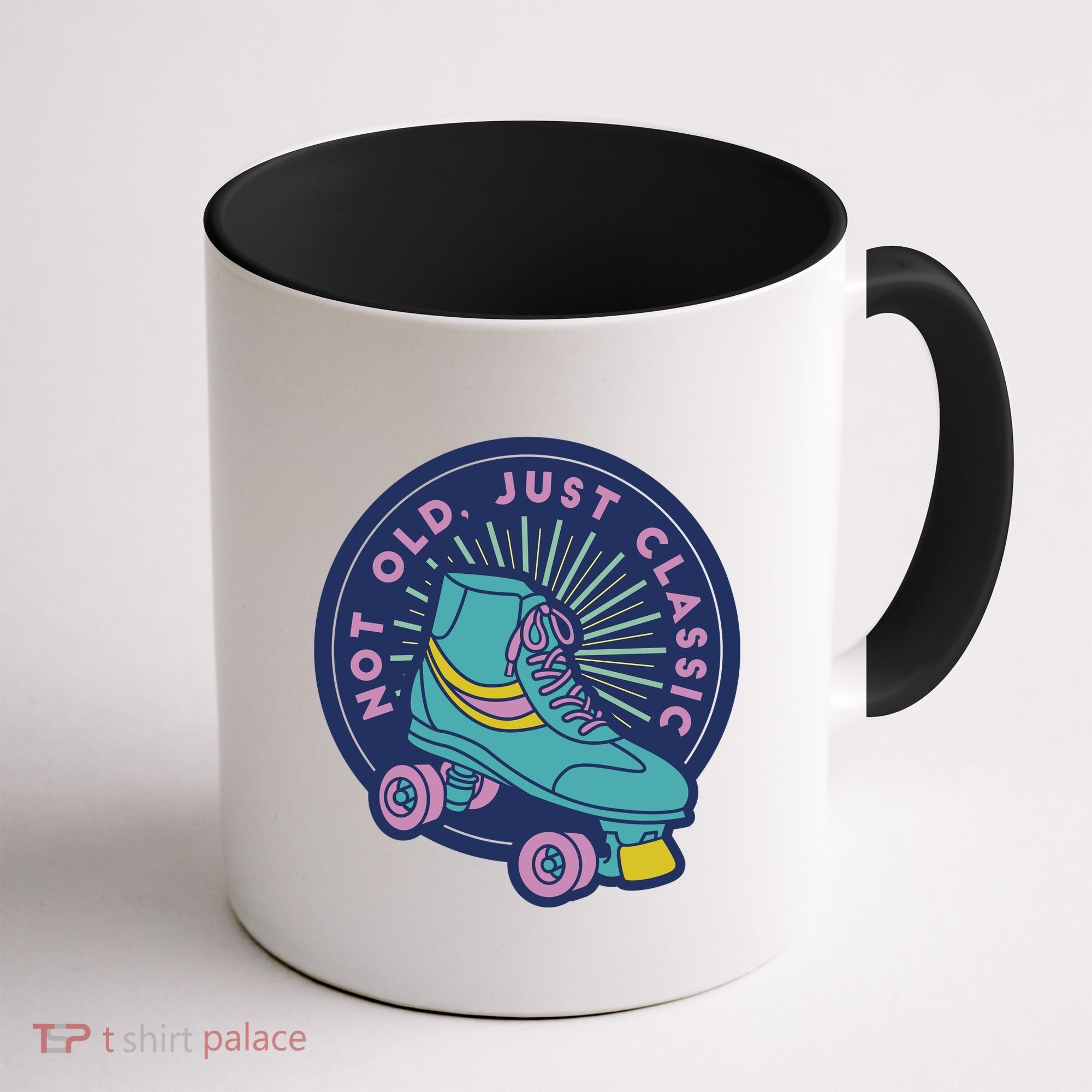 Not Old Just Classic Rollerskate Coffee Mug
