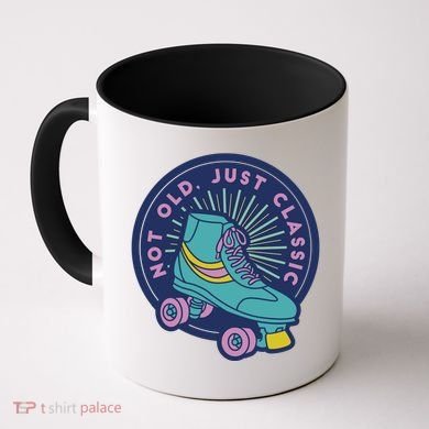 Not Old Just Classic Rollerskate Coffee Mug