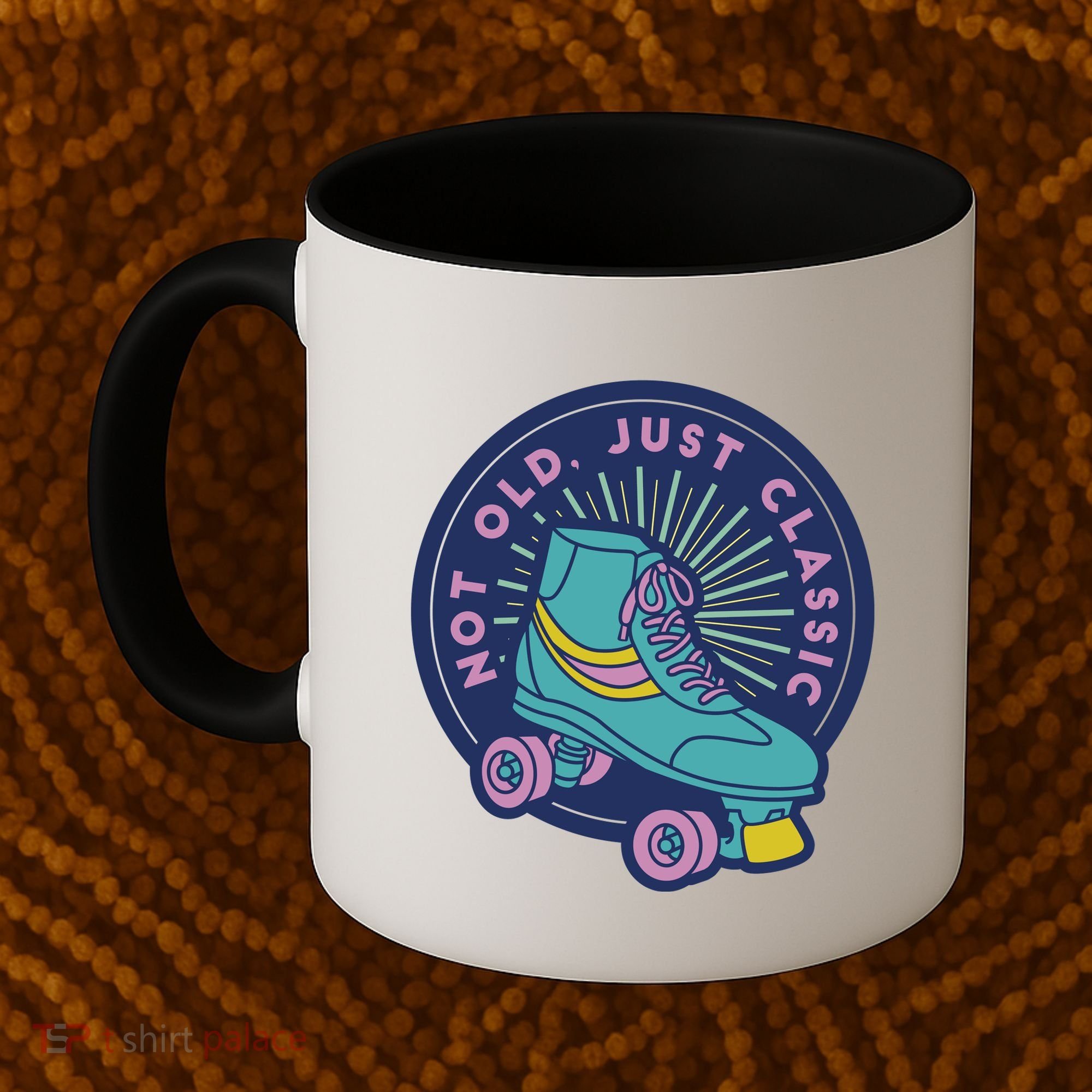 Not Old Just Classic Rollerskate Coffee Mug