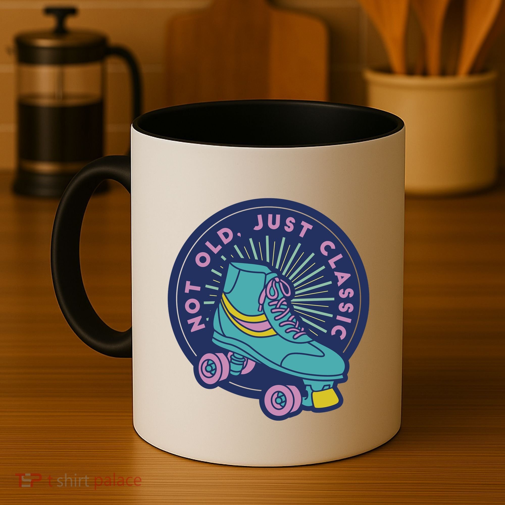 Not Old Just Classic Rollerskate Coffee Mug