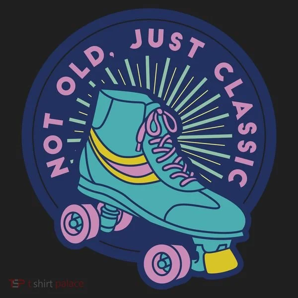 Not Old Just Classic Rollerskate Tumbler
