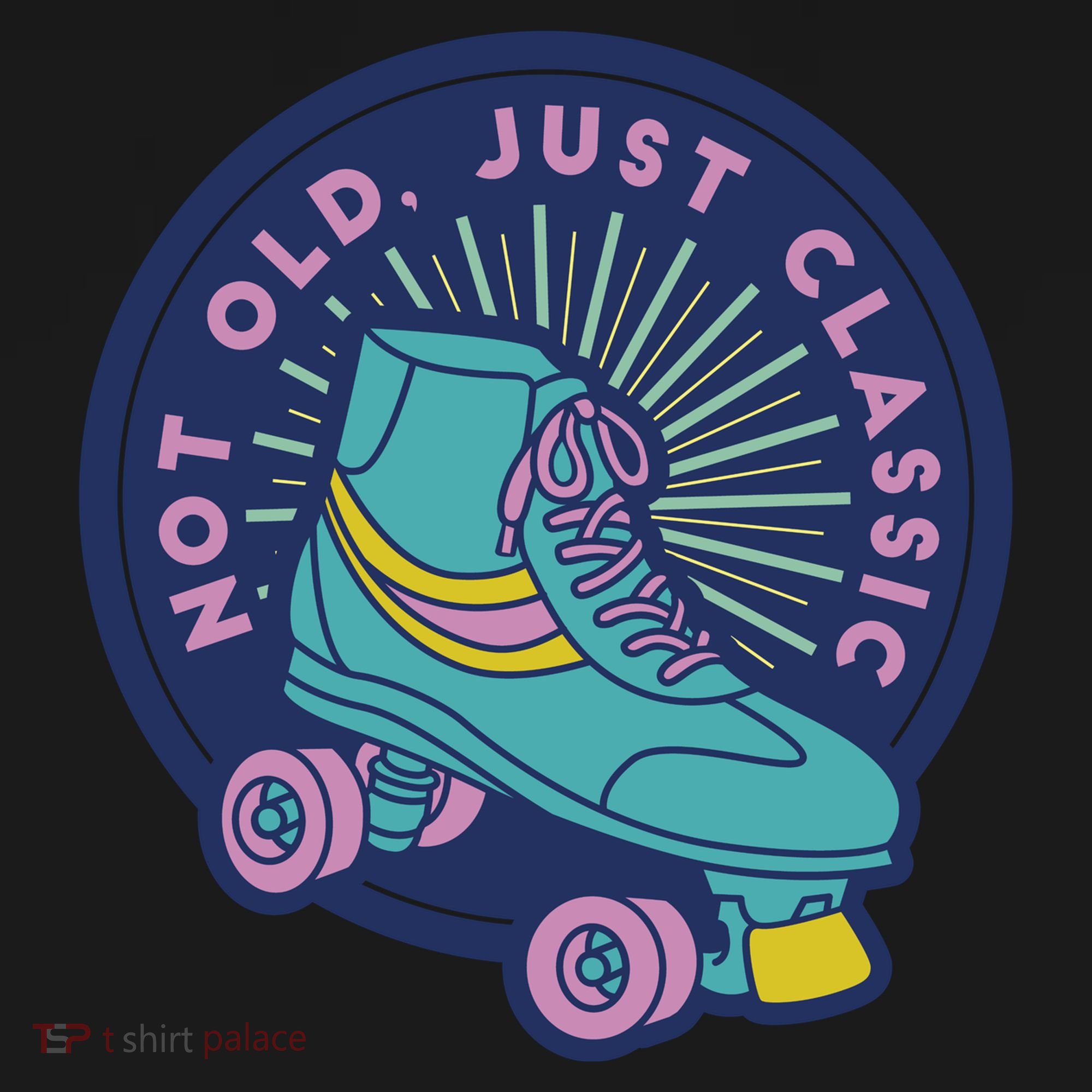 Not Old Just Classic Rollerskate Ornament