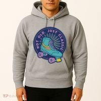 Not Old Just Classic Rollerskate Hoodie thumb 2