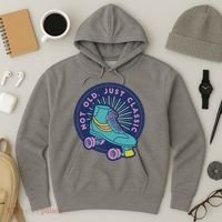 Not Old Just Classic Rollerskate Hoodie thumb 3