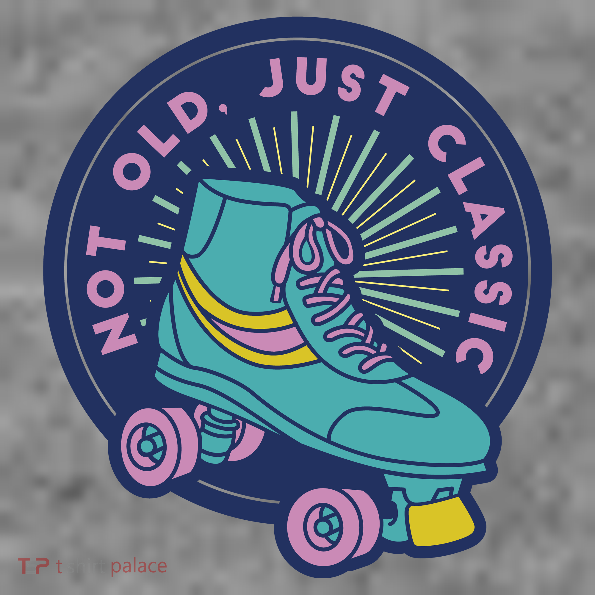 Not Old Just Classic Rollerskate Hoodie