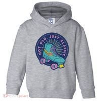 Not Old Just Classic Rollerskate Toddler Hoodie thumb 0