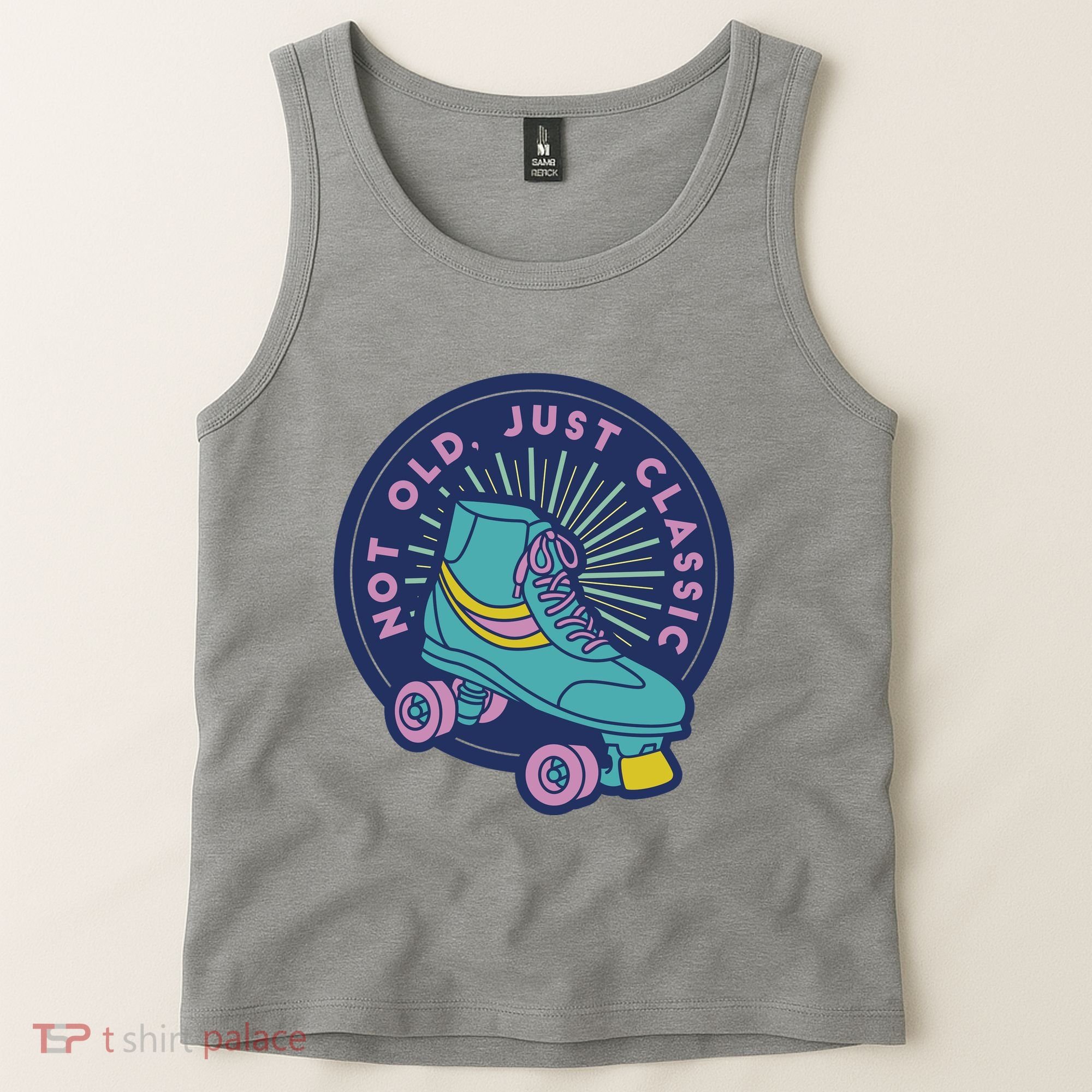 Not Old Just Classic Rollerskate Tank Top