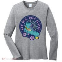 Not Old Just Classic Rollerskate Women's Long Sleeve Shirt thumb 0